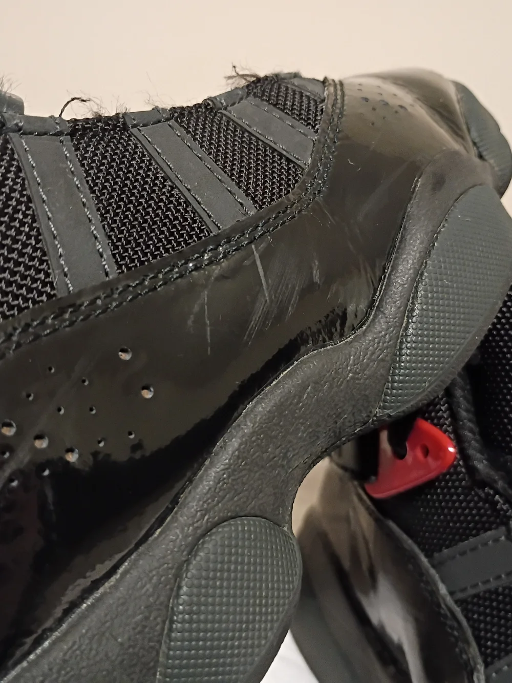 Nike Jordan 6 Rings (GS) Black Fire Red Anthracite (323419 026) Size 5Y